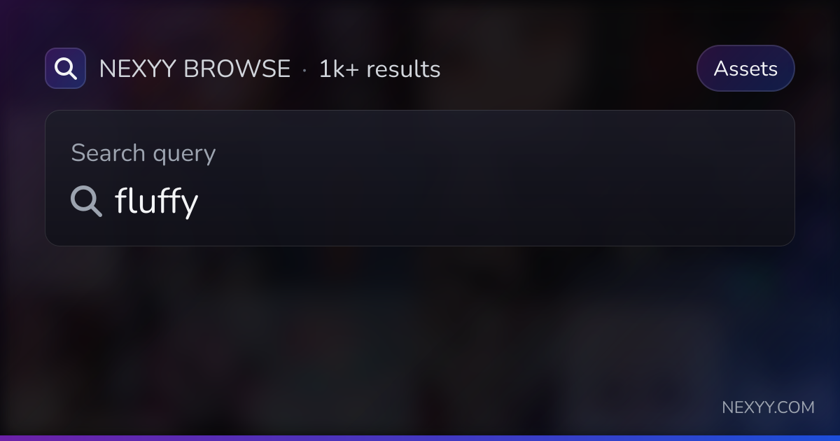 Browse 'fluffy' in Assets - Nexyy