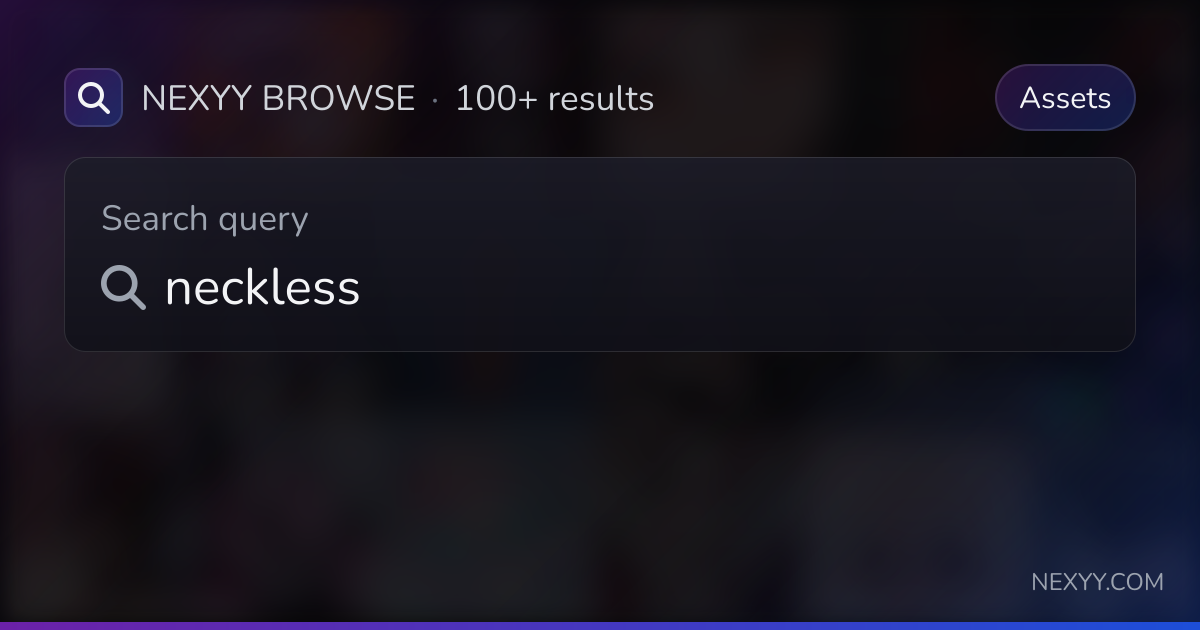 Browse 'neckless' in Assets - Nexyy