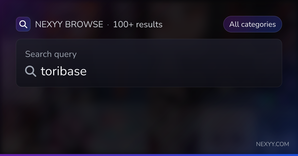 Browse 'toribase' in Avatars, Worlds, Assets and more - Nexyy